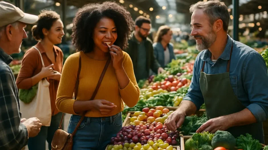 Food policy reforms discussed beside grocery items and nutrition labels