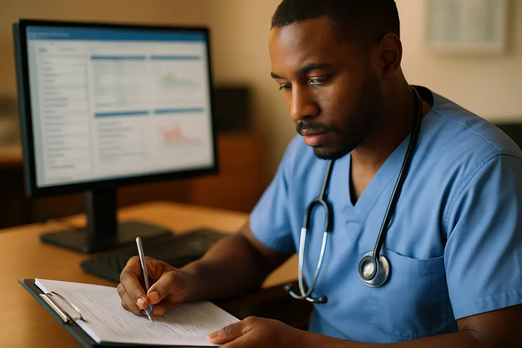 Prior Authorization Changes paperwork beside a phone and health plan card